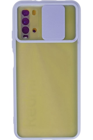 9t Kılıf Palm Buzlu Kamera Sürgülü Silikon - Lila