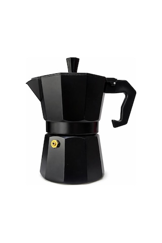 Retro Moka Pot 9 Luk Kamp Kahve Çekirdeği Demliği