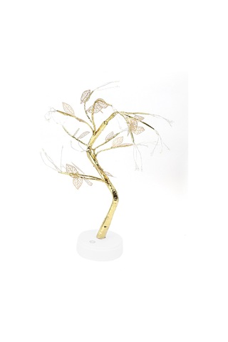 Ağaç Şeklinde Işık Dıy 72led Yapay Altın Yaprak Ağaç Lambası Usb Pille Çalışan Ev Partisi Tatil Doğum Günü Dekorasyon Işığı Diğer