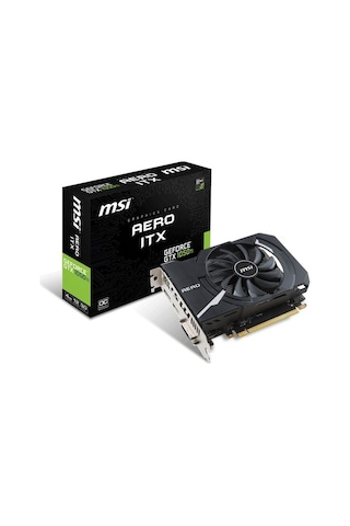 MSI NVIDIA GeForce GTX 1050 Ti Aero ITX 4G OCV1 4 GB 128 Bit GDDR5 Ekran Kartı