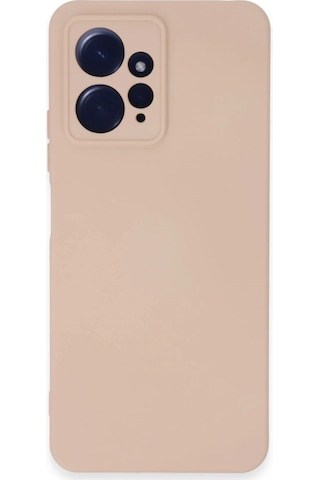 Csmtex 9 Newface Xiaomi Redmi Note 12 4g Kılıf Nano İçi Kadife Silikon - Pudra