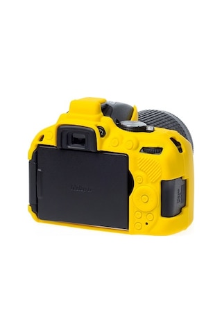Easycover Nikon D5300 Silikon Kılıf Ecnd5300Y (Sarı)