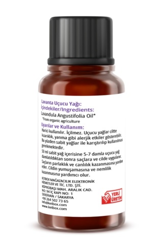 Ketpure Organik İçerikli Lavanta Uçucu Yağı Lavandula Angustifolia 10 ML