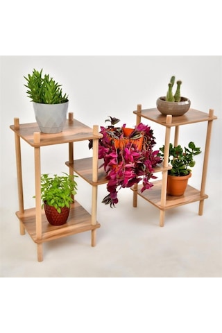 Reyo Prado Ahşap Dekoratif Çiçeklik, Çiçek Sehpası No: 3 Diğer
