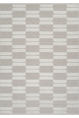 Kaşmir Halı İskandinav Otto Beige 80x300 Cm Salon Mutfak Halısı Yolluk Bej
