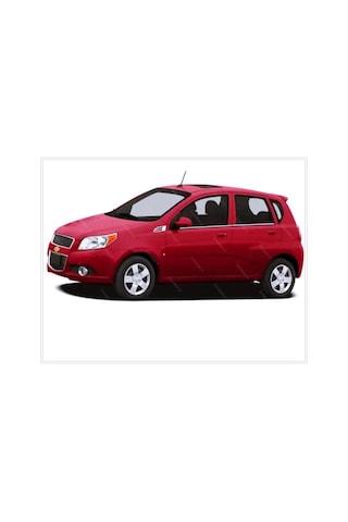 Chevrolet Aveo Hb Krom Cam Çıtası 4 Parça P.Çelik 2005-2011 Arası