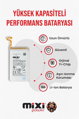 Samsung Galaxy S9 Plus Uyumlu Tam Kapasite Batarya