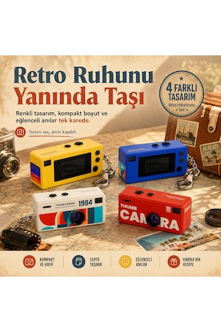 Smate G8 Mini Kamera Mavi