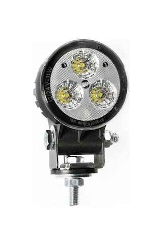 Frıstom 12v-24v Çalışma Lambası 3-ledli Cr Soketli 11w 5700k 1200 Lumen 92 37.5 Mm