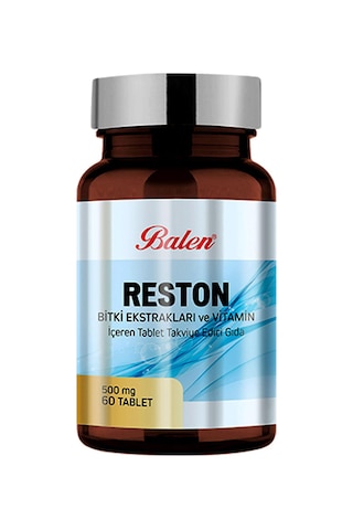 Balen Reston Bitki Ekstraktları - Vitamin 60 Tablet 2 Adet