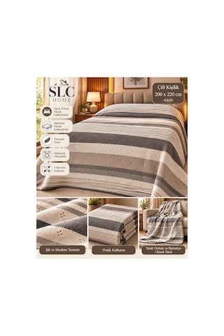 Slc Home Modern Yatak Örtüsü Battaniye Çift Kişilik 4 Mevsim Çok Amaçlı Şık Tasarım Krem - 938834646 Krem Slc Home Modern Yatak Örtüsü Battaniye Çift Kişilik 4 Mevsim Çok Amaçlı Şık Tasarım Krem - 938834646 Krem