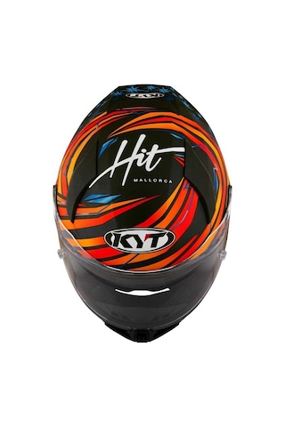 Kyt R2r Max Fernandez 2022 Edıtıon Kapalı Kask Mat Kırmızı - Siyah