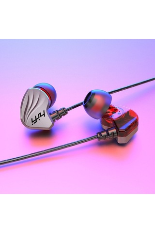 Willowhaven S2000 Ipx5 Su Geçirmez Spor Kulaklık, 3.5mm Kablo, Mikrofonlu, 6d Surround Bass, Koşu Ve Oyun İçin Gümüş/ Diğer