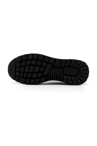 Gönderi(R) Gönderi R Erkek Siyah Bağcıklı Jel Tabanlıklı Hakiki Deri Sneaker Ddma71201222 Siyah