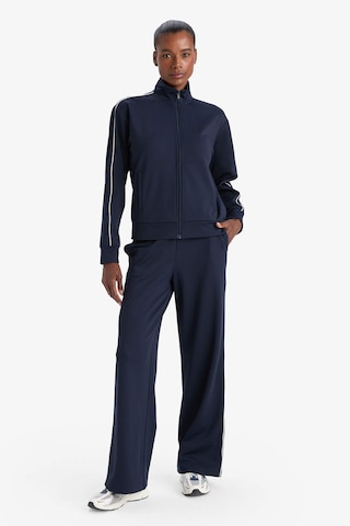 Defacto Defactofit Wide Leg Cepli Geniş Paça Standart Boy Sporcu Pantolon F3846ax25aunv253 Lacivert