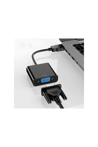 Hdmi To Vga Dönüştürücü Hdmi Erkek Vga Dişi Hdmi Giriş Vga Çıkış