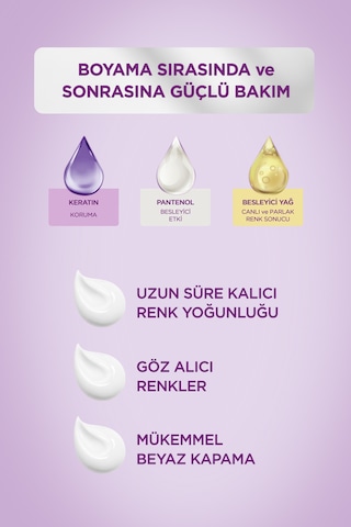 Palette Göz Alıcı Renkler Krem Saç Boyası 5 - 68 Kestane
