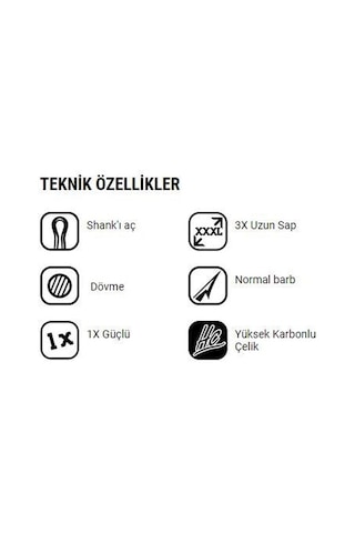 Vmc Üçlü Olta Iğnesi 9617Ps Permasteel No:1 - 10Lu