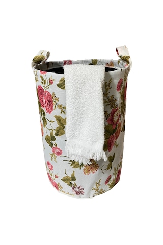 Vip Çamaşır Sepeti Çift Kat Kumaşlı Katlanabilir Sepet-İngiliz Gü Diğer