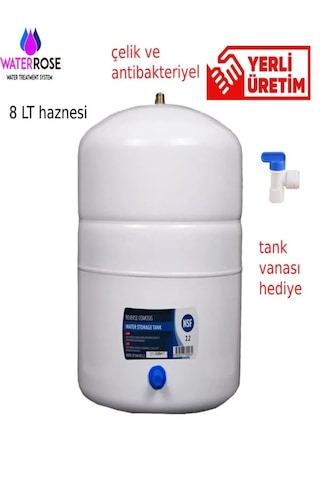 Çelik Ve Antibakteriel Su Arıtma Cihazı Tankı.2.2 Galon 8 Lt Çelik Ve Antibakteriel Su Arıtma Cihazı Tankı.2.2 Galon 8 Lt