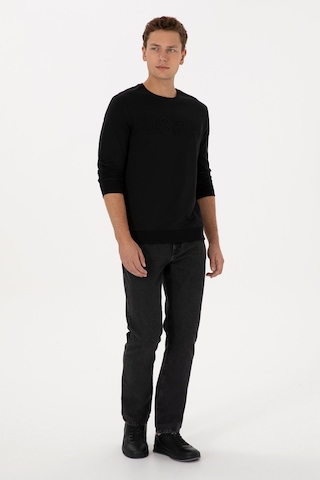 U.S. Polo Assn. Erkek Siyah Relax Fit Jean Pantolon 50316564-DN0027