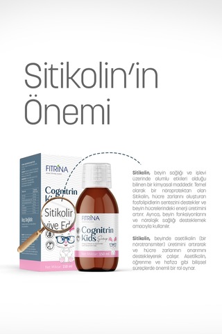Fıtrina Cognıtrın Kids Şurup 150 Ml