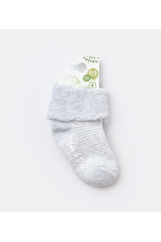 Biorganic Mom & Dad Kaymaz Bebek Çorabı 68354 IB58883