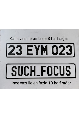 Dekor Plaka,Sari Plaka,Isimli Plaka,Plakalik,Isme Özel Plakalik 135612902