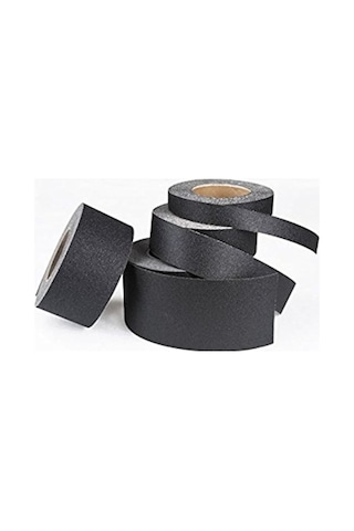 Siyah Merdiven Zemin Kaydırmaz Kaymaz Bant Yapışkanlı