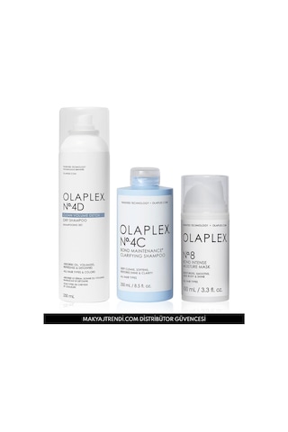 Olaplex Clean Scalp Derinlemesine Temizleyen Nemlendiren ve Hacim Veren Saç Bakım Seti