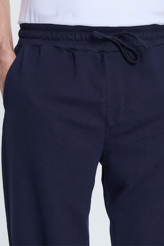 Tudors Erkek Regular Fit Klasik Kesim Baggy Pamuklu Beli Bağcıklı Lacivert Eşofman Altı-42682 Lacivert