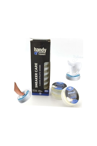 Handy Towel Sneaker Spor Ayakkabı Temizleme Bezi 10 Adet - Renksiz Çok Renkli