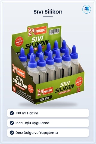 Sıvı Silikon 100 Ml Profesyonel Banyo Mutfak Ev Ofis İçin Derz Do Şeffaf