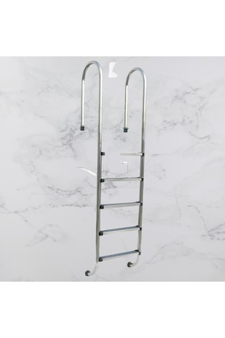Havuz Merdiveni 304 Paslanmaz Çelik Cnc Kesimli 5 Basamakl N11.847