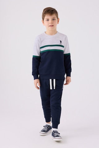 U.s. Polo Assn. Erkek Çocuk Krem Pijama Takım 50299490-vr071 KREM Krem