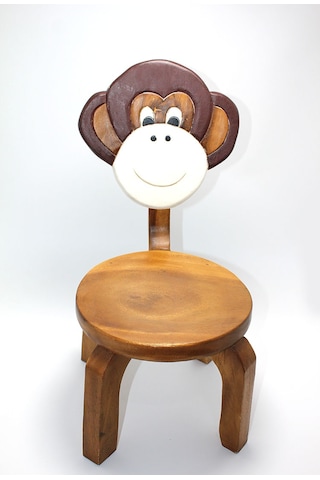 River World Çocuklar İçin Sandalye Kahverengi