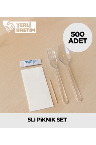 5li Piknik Set 500 Adet