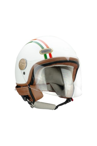 Cgm 191ı Pix Sprint Verde Bianco Rosso Lunga Açık Kask Beyaz-kırmızı-yeşil