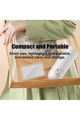 Vkemall Araba Güneşlikli Makyaj Aynası Led Işıklar 3 Modlu Kısılabilir Dokunmatik Ekran