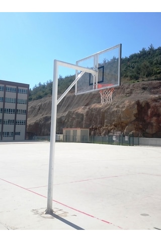 Adelinspor Basketbol Potası Hidrolik Çember 105x180 20 MM Cam