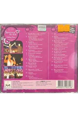 Plak Değildir Cd Dir Cd Cenk Taşkan Nükhet Duru Sevgiyle El Ele
