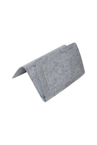 Yingfu 32x10x20 Cm Büyük Gri Felt Yatak Başlık Çantası, Dayanıklı Materyal, Kolay Kullanım, Ev Organizasyonu Saklama Çantası DiğER