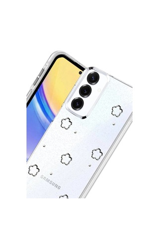 Samsung Uyumlu Galaxy S25 Fiyonk Desenli Kapak - Desen 2 - Desen 2