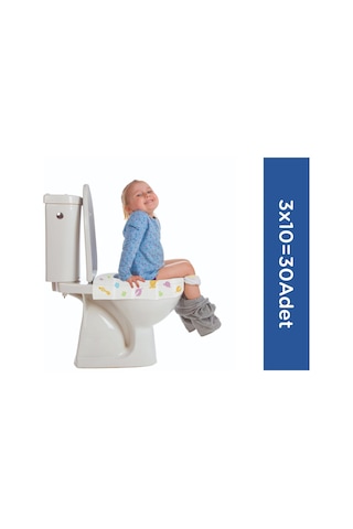 Mycey Kullan At Klozet Örtüsü Seti 3 x 10 Adet