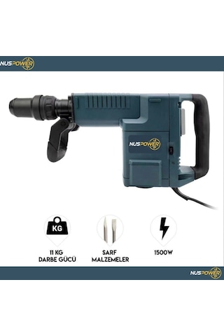 Nuspower 11 Kg Profesyonel Kırıcı Hilti