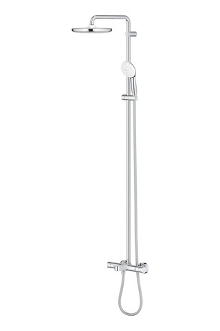 Grohe Tempesta 250 Duş Sistemi Termostatik Banyo Bataryalı - 26672001 Gümüş