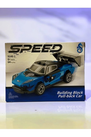 Speed Stil Araba Süper Yapı Blokları Modeli Yarış Arabası Model