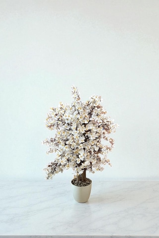 Yapay Çiçekçiniz Yoğun Yapraklı 60 Cm Yapay Sakura Bahar Dalı Ağacı