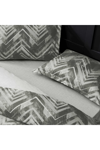 Taç Edith Saten Çift Kişilik Nevresim Takımı Antrasit 000000001000049257 Antrasit