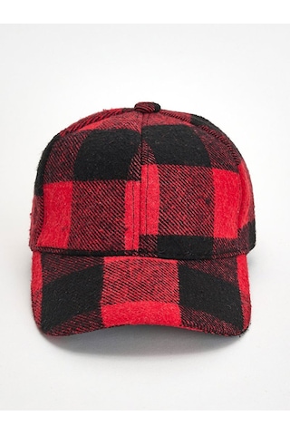 Ltb Kadın Şapka CODOBE 011249060760019 - 13396 Kırmızı - Siyah